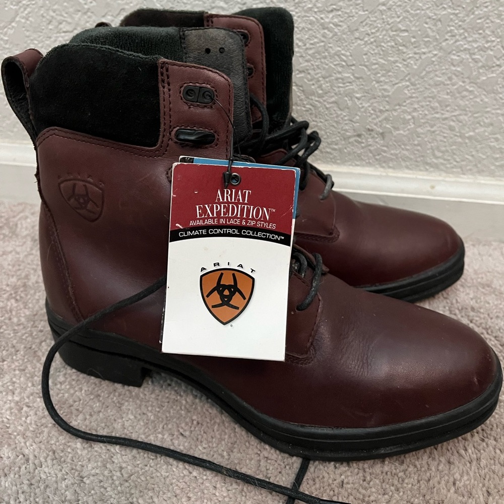 Men’s NWT insulated Ariat Expedition boots 7 D